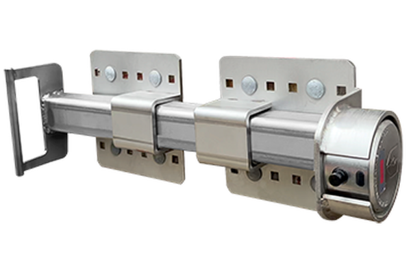 Heavy‑duty gate hasp lock