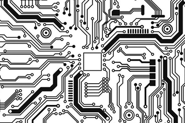 Electronic circuit board layout