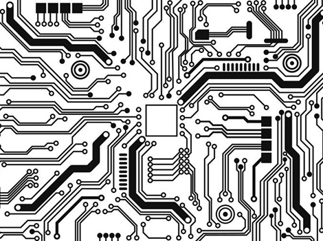 A black and white electronic schematic diagram.